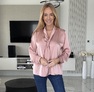 Digona blúz mályva – Elegáns női blúz – Innova Fashion